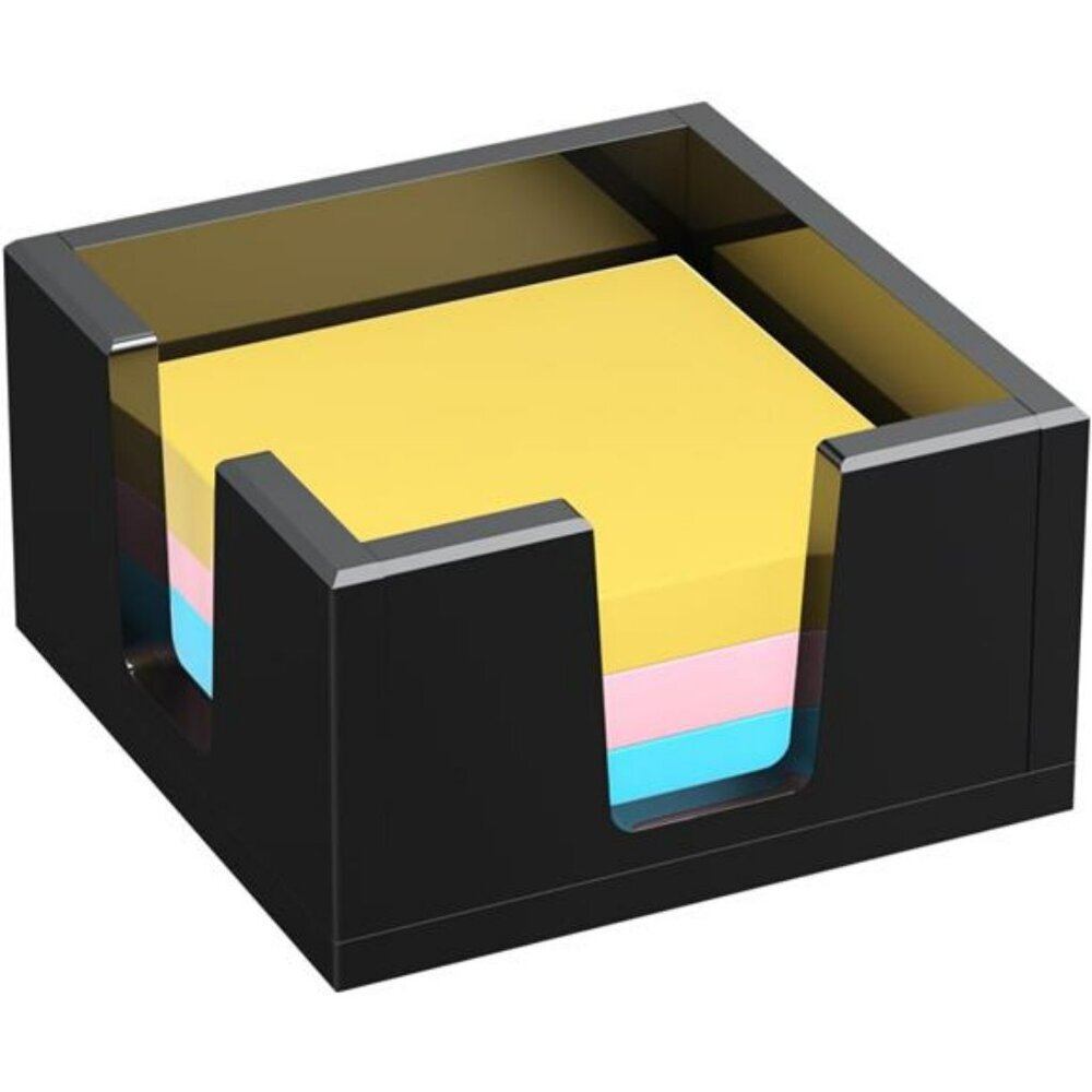 Acrylic sticky note holder memo pad dispenser desk organizer office school